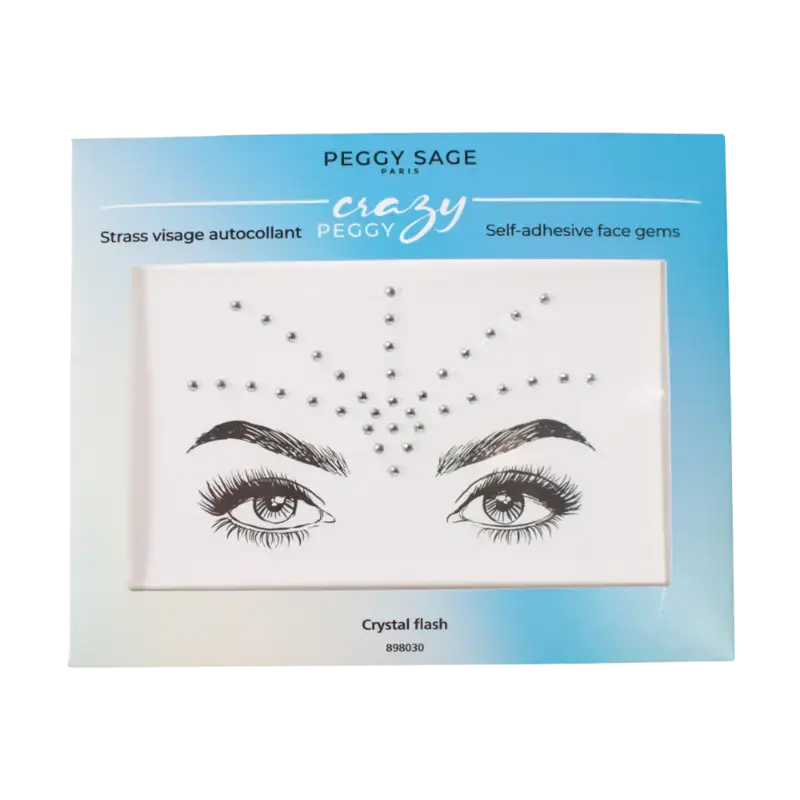 Peggy Sage Self-adhesive Face Gems Crystal Flash Nur Für Kurze Zeit