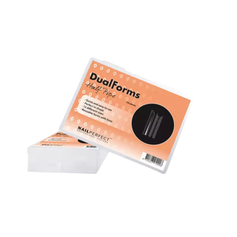 Saisonangebot NailPerfect Dual Forms Half Pipe