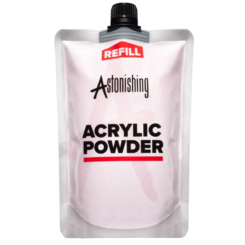 Astonishing Acrylic Powder Transparent Pink 250gr Top-Seller