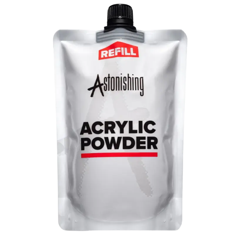 Astonishing Acrylic Powder Soft White 250gr Schneller Versand
