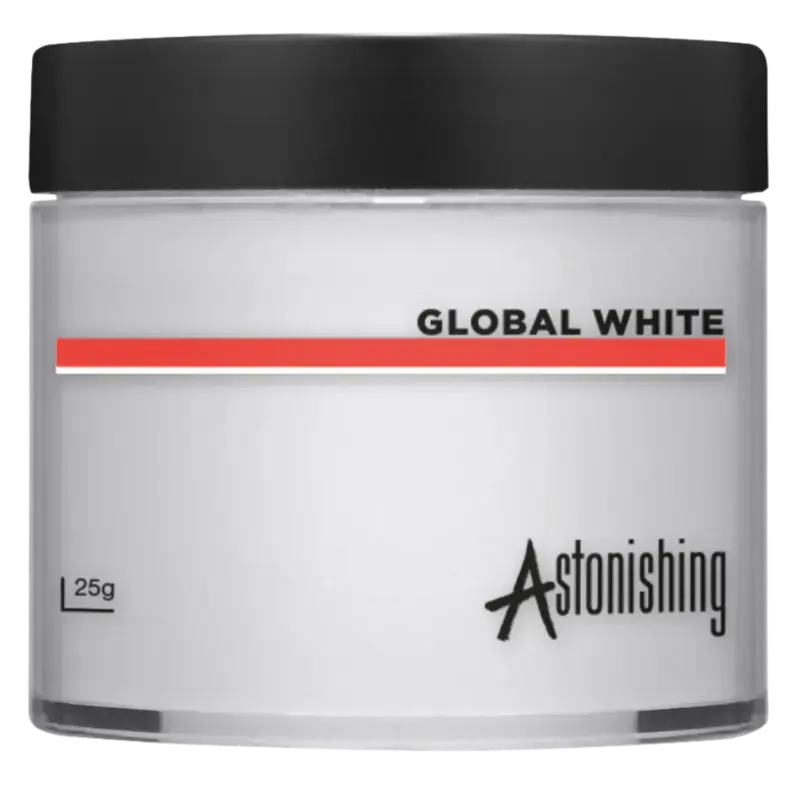 Astonishing Acrylic Powder Global White 25gr Neue Ware