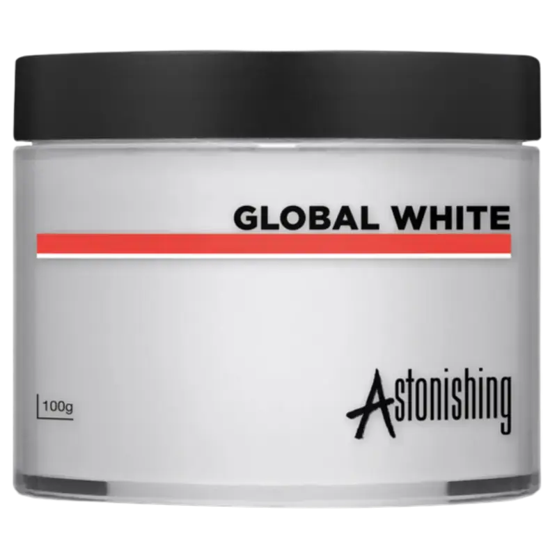 Astonishing Acrylic Powder Global White 100gr Begrenztes Angebot