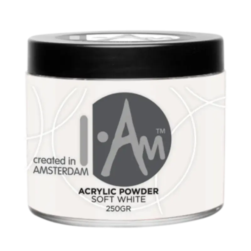 I.Am Acrylic Powder Soft White 250gr Sonderaktion