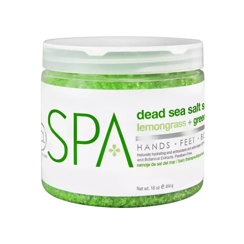 BCL SPA Dead Sea Salt Soak 454gr mongrass + Green Tea Finale Aktion