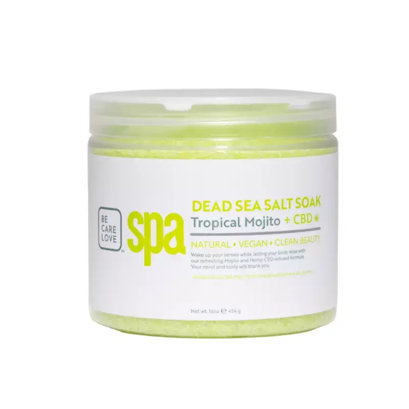 Highlight BCL SPA Dead Sea Salt Soak 454gr Tropical Mojito + CBD