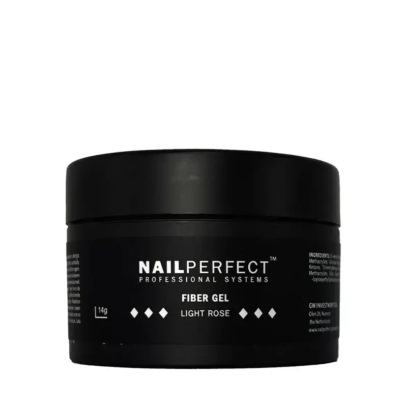 NailPerfect Fiber Gel 14gr Light Rose Neue Kollektion