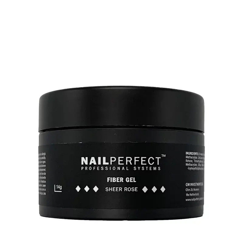 Schnäppchen NailPerfect Fiber Gel 14gr Sheer Rose