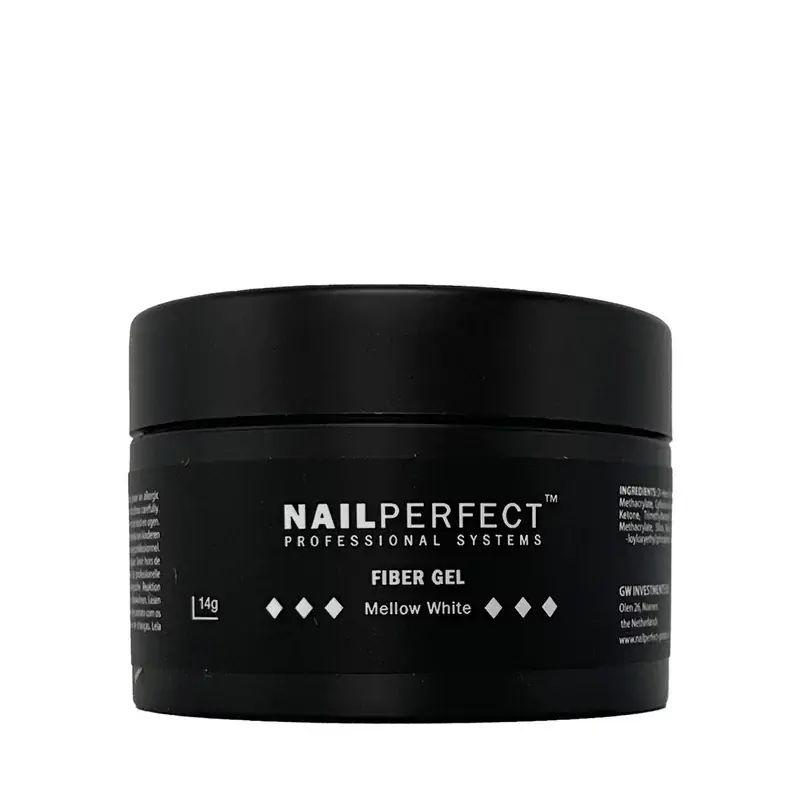 Letzte Chance NailPerfect Fiber Gel 14gr Mellow White