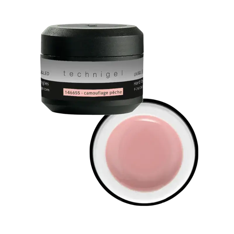Versand Am Gleichen Tag Peggy Sage Technigel Uv/Led Builder Gel Firm Peach Camouflage 15gr