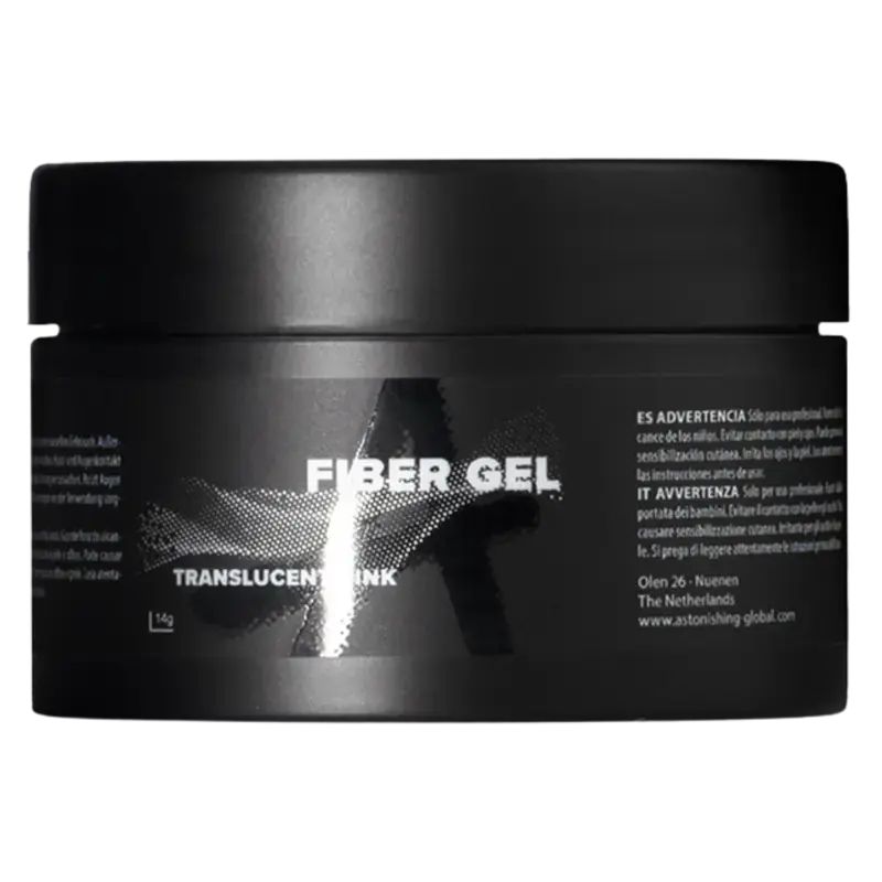 Astonishing Fiber Gel Translucent Pink 14gr Sofort Bestellen