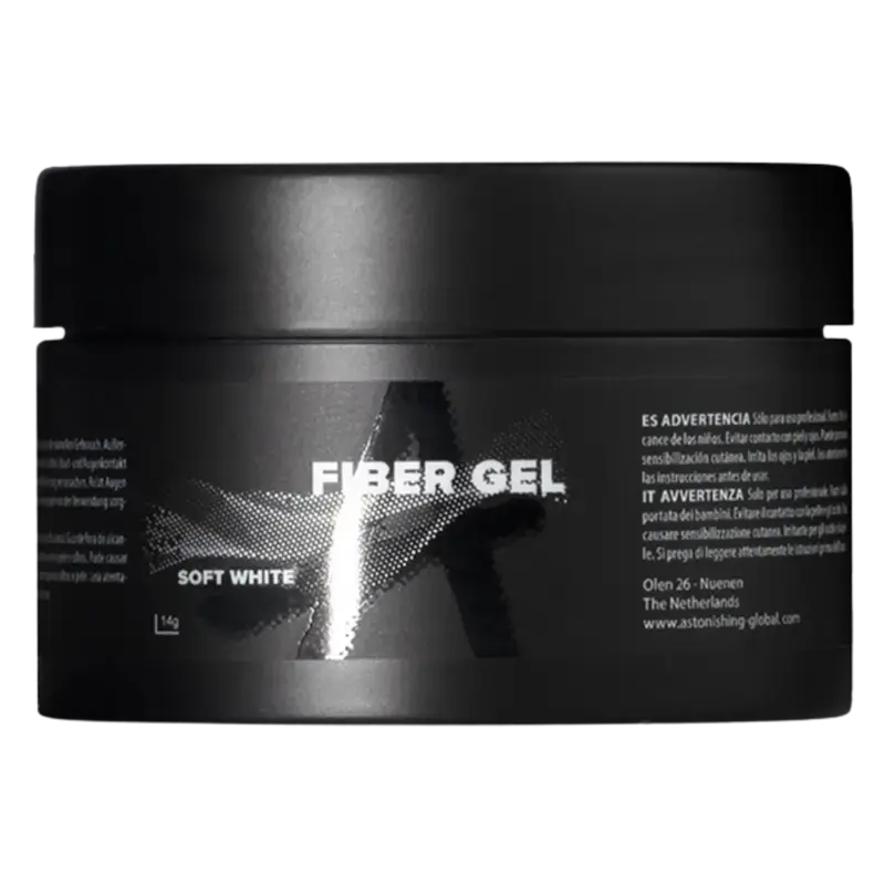 Garantierte Lieferung Astonishing Fiber Gel Soft White 14gr