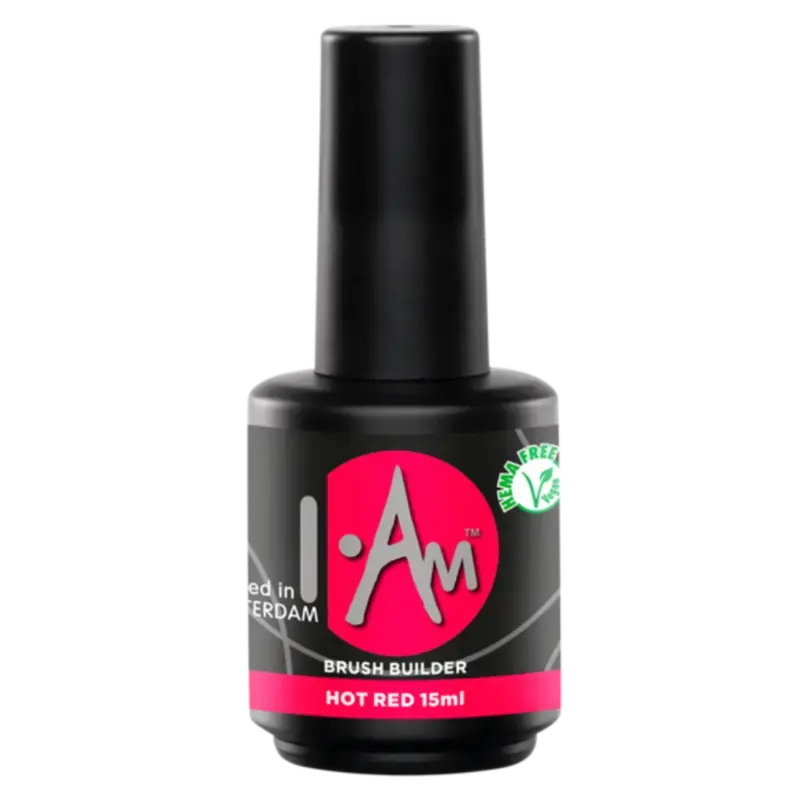 I.Am Brush Builder 15ml Hot Red Knallerangebot