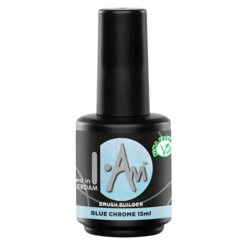 Abverkauf I.Am Brush Builder 15ml Blue Chrome