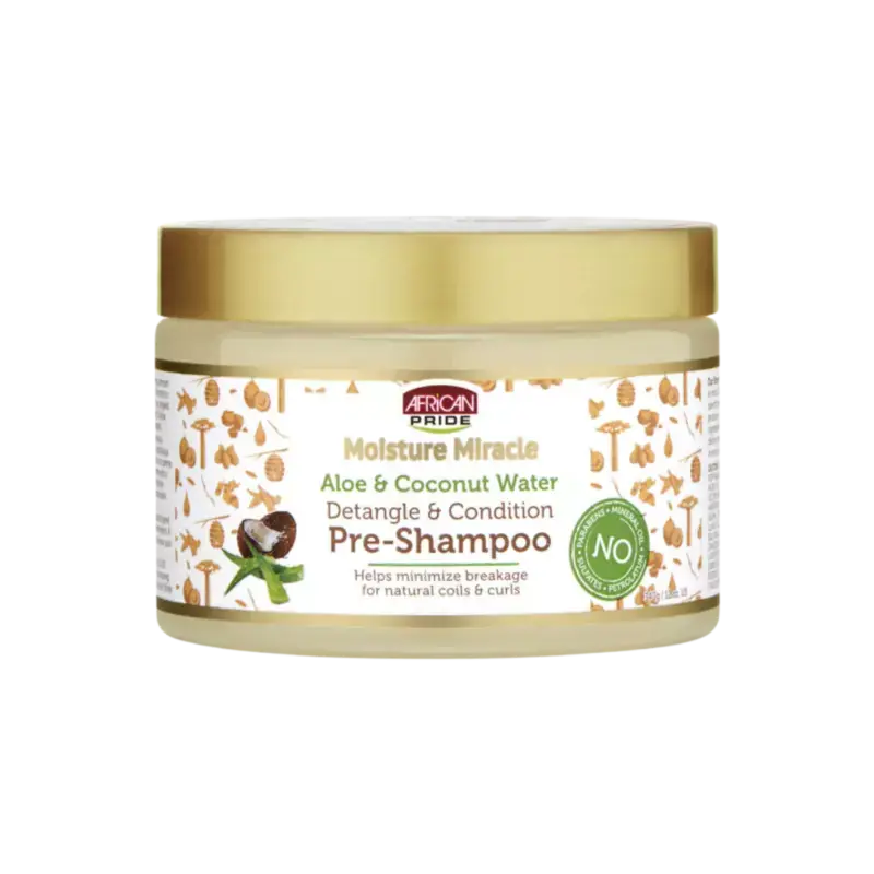 Garantierte Lieferung African Pride Moisture Miracle Pre-Shampoo 340gr