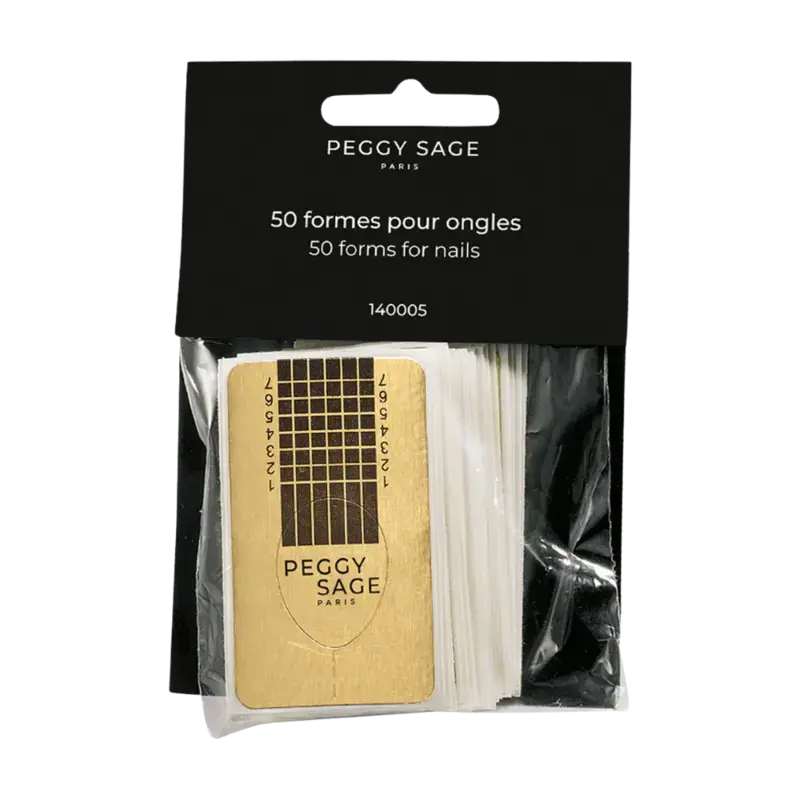 Peggy Sage Roll Of Classic Nail Forms 50pcs Beliebt