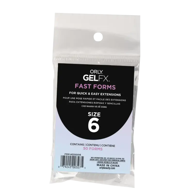 ORLY® ORLY® GelFX Fast Forms 50pcs Size 6 Bestseller