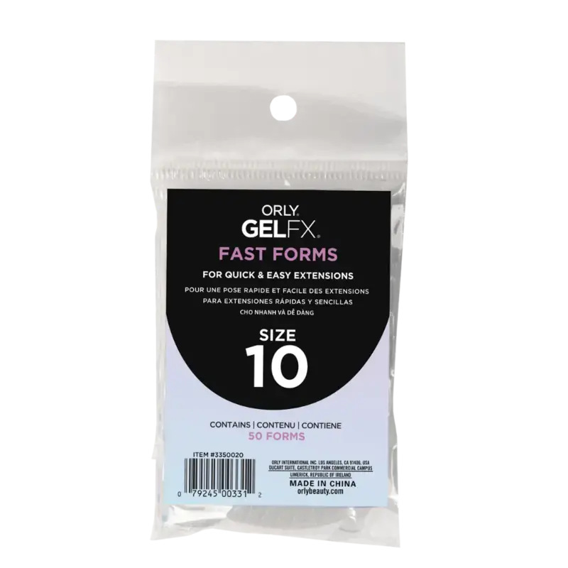 ORLY® ORLY® GelFX Fast Forms 50pcs Size 10 Sichere Zahlung