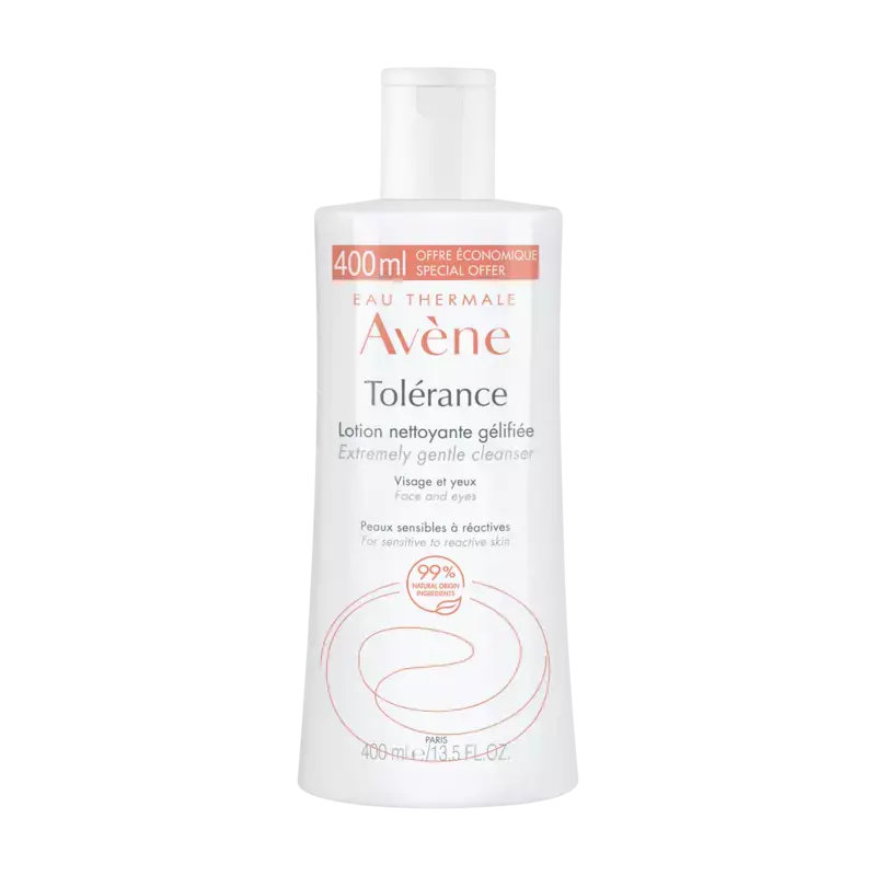 Highlight Eau Thermale Avène Tolérance Lotion Nettoyante Gélifiée 400ml