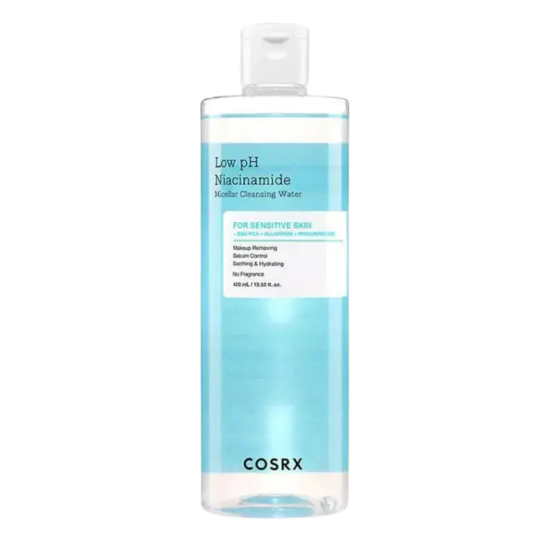 COSRX Low pH Niacinamide Cleansing Water 400ml Neue Kollektion