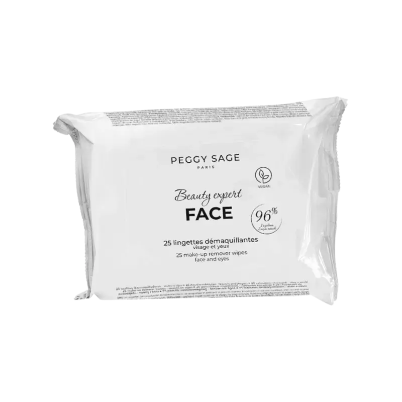 Direktkauf Peggy Sage Beauty Expert Face 25 Make-Up Remover Wipes - Face And Eyes
