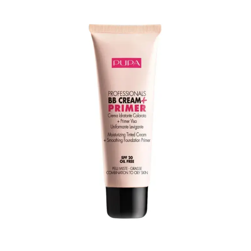 PUPA Milano Professionals BB Cream + Primer Combination To Oily Skin Tube 50ml Nude 001 Jetzt Bestellen