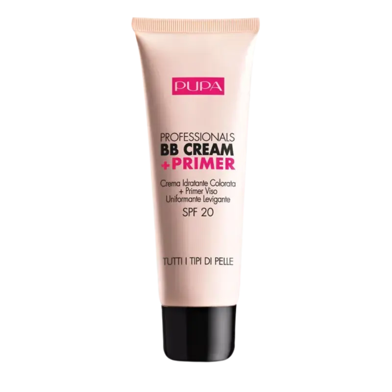 PUPA Milano Professionals BB Cream + Primer Combination To Oily Skin Tube 50ml 02 Sand Knallerangebot
