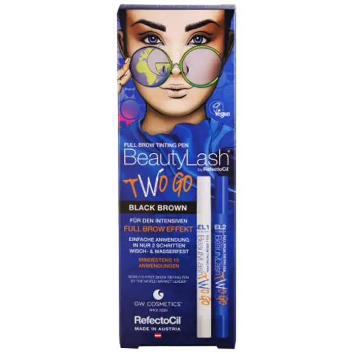 Rabatt BeautyLash Full Brow Tinting Pen Black Brown 1ml