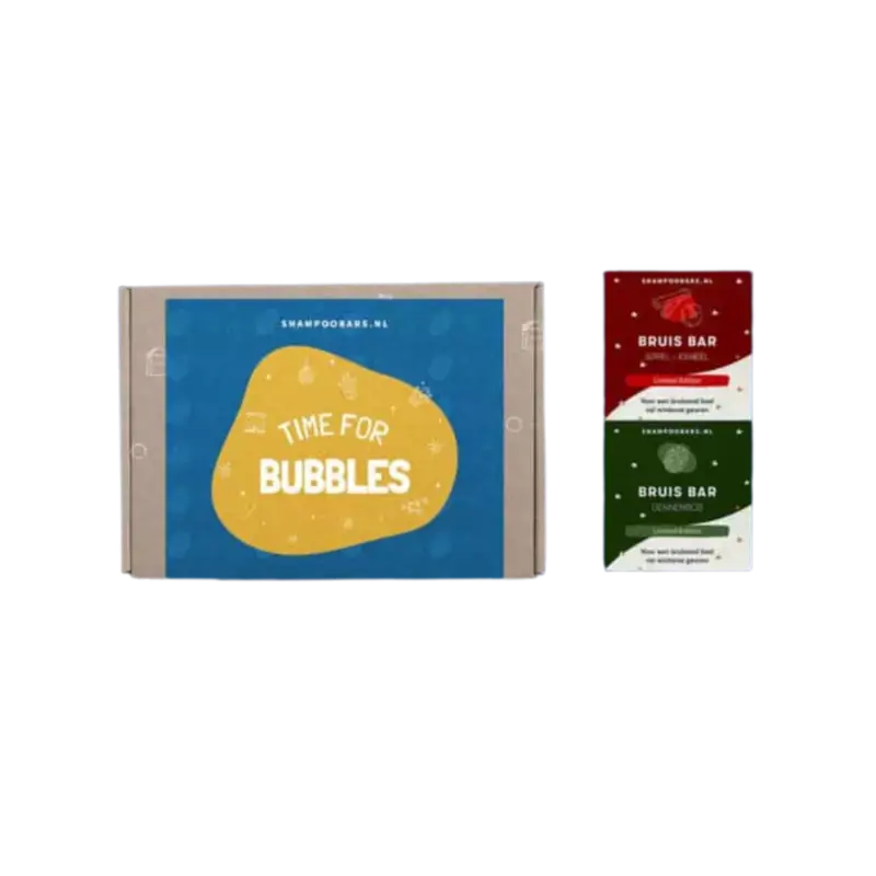 Shampoobars Giftbox Time For Bubbels Mega-Angebot