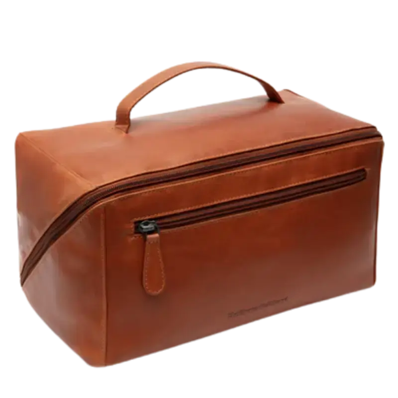 The Chesterfield Brand Kulturtasche Trevia Cognac Markenprodukt