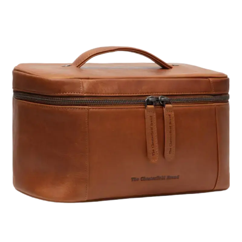 The Chesterfield Brand Kulturtasche Limone Cognac Super-Preis