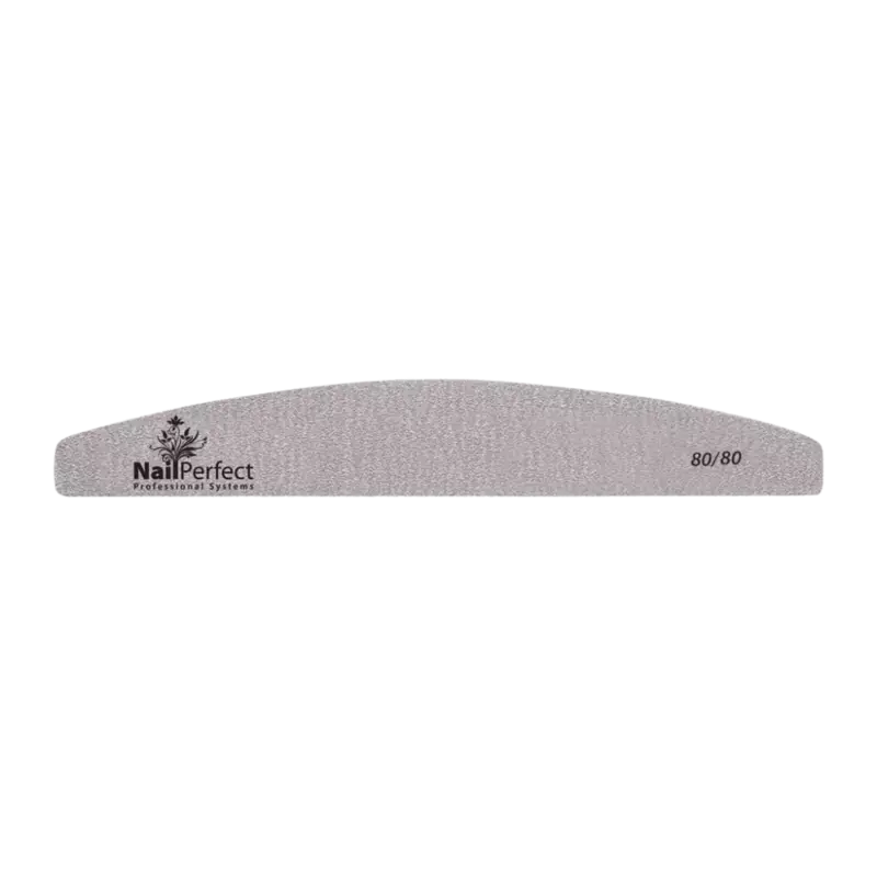 Sonderaktion NailPerfect Nail File Halfmoon 80/80