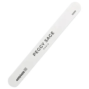 Peggy Sage Waschbar 2-seitige Nagelfeile 400/400 Geprüft