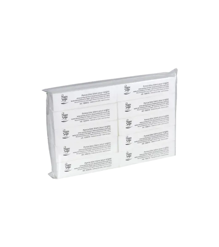 Sonderangebot Peggy Sage Bimssteinblock weiß 10pcs
