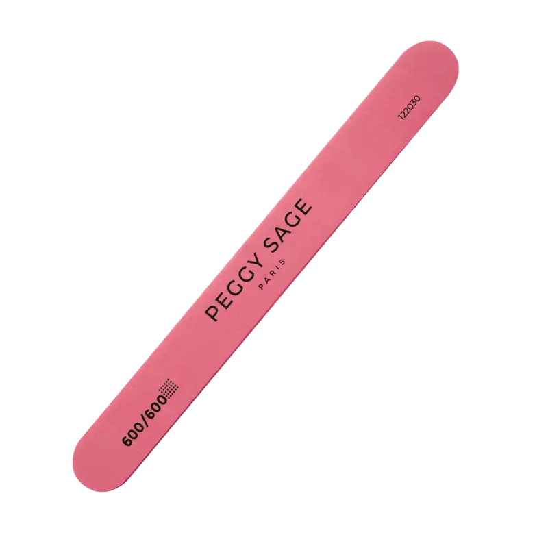 Peggy Sage 2-Way Nail File Pink 600/600 1pcs Sonderangebot