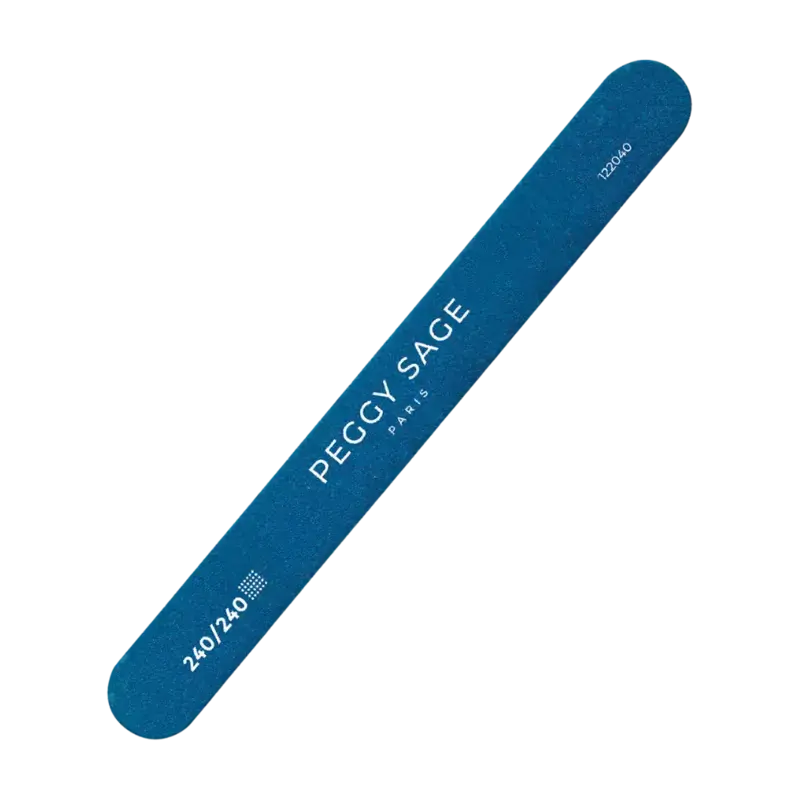 Sale Peggy Sage 2-Way Nail File Blue 240/240 1pcs