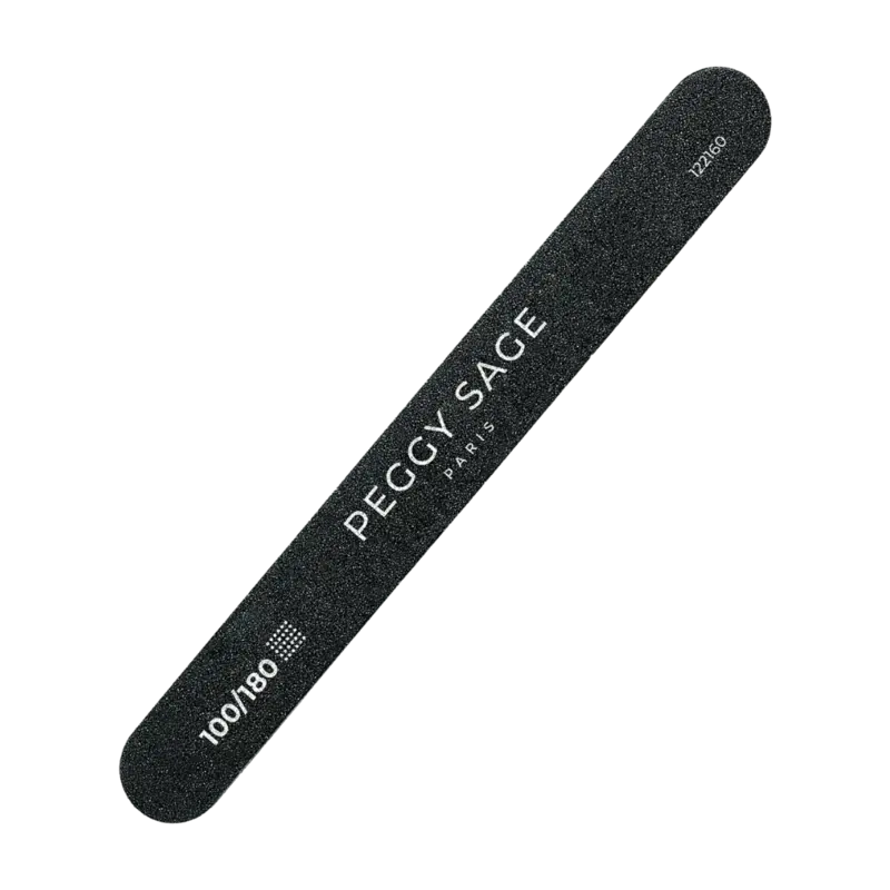 Echt Peggy Sage Washable 2-Way Giant Nail File Black 100/180 1pcs