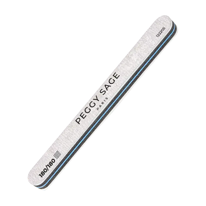 Peggy Sage Washable 2-Way Chunky Nail File Zebra 180/180 1pcs Neu Im Sortiment