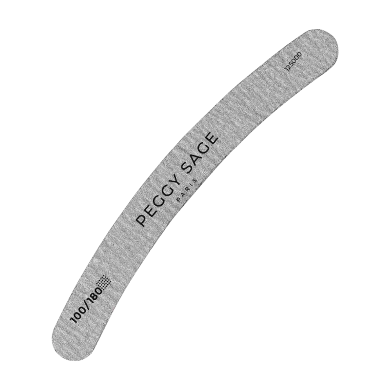 Schneller Versand Peggy Sage Washable 2-Way Banana Nail File Zebra 100/180 1pcs