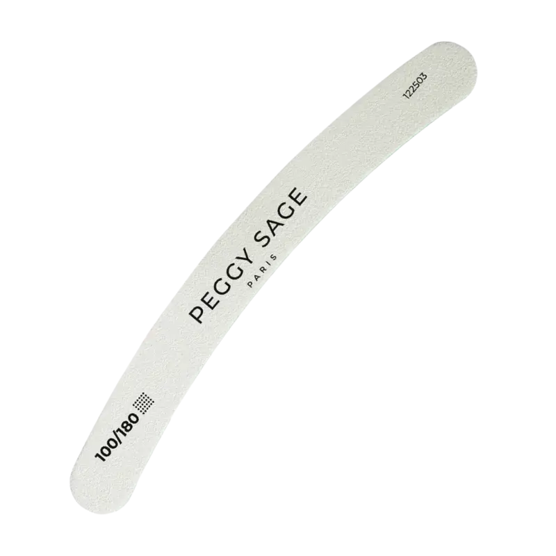 Super-Preis Peggy Sage Washable 2-Way Banana Nail File White 100/180 1pcs