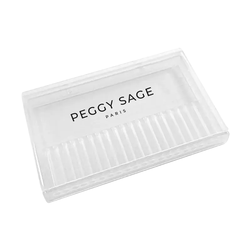 Peggy Sage Electric Nail File Bits Storage Box Billig