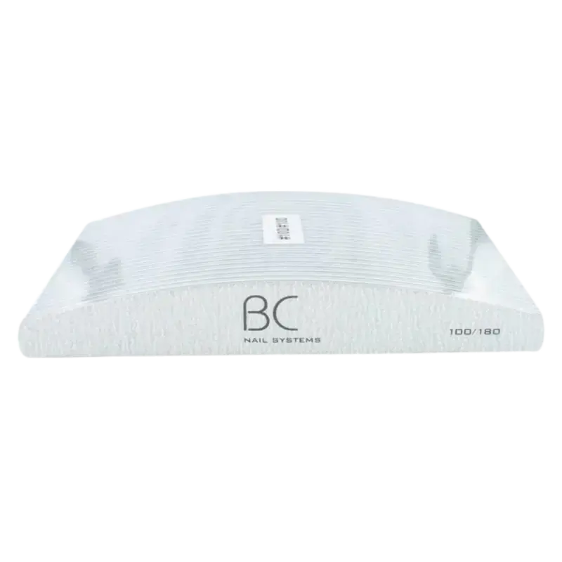 BC Nail Systems BC Nails Zebra Half Moon Vijl 100/180 25pcs Bestpreis
