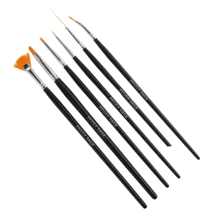Meistverkauft Peggy Sage Nail Art Pensil Brush Set 6pcs