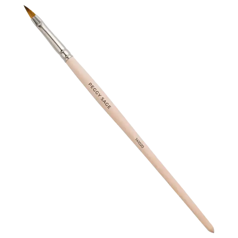 Billig Peggy Sage Golden Pencil Brush For Acrylic Cat Tongue