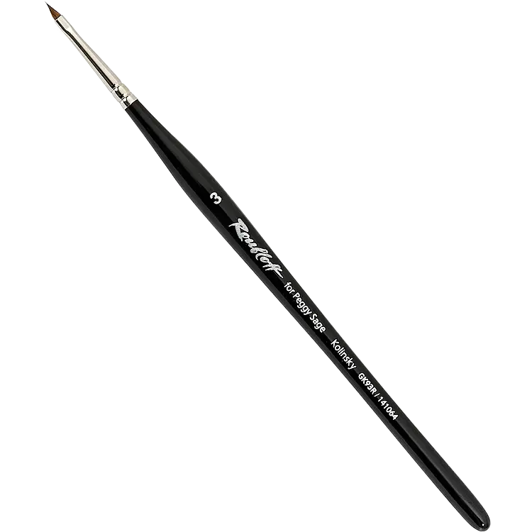 Beliebt Peggy Sage Roubloff Nail Art Brush Cat Tongue - Size 3
