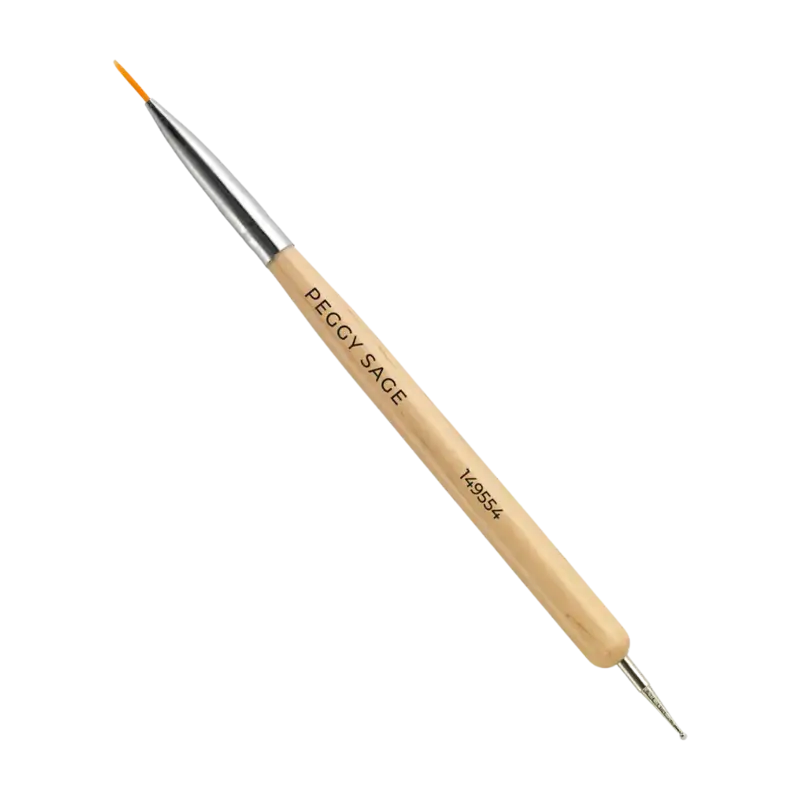 Neue Kollektion Peggy Sage 2-In-1 Brush - Liner / Marbling Tool 1,5 mm