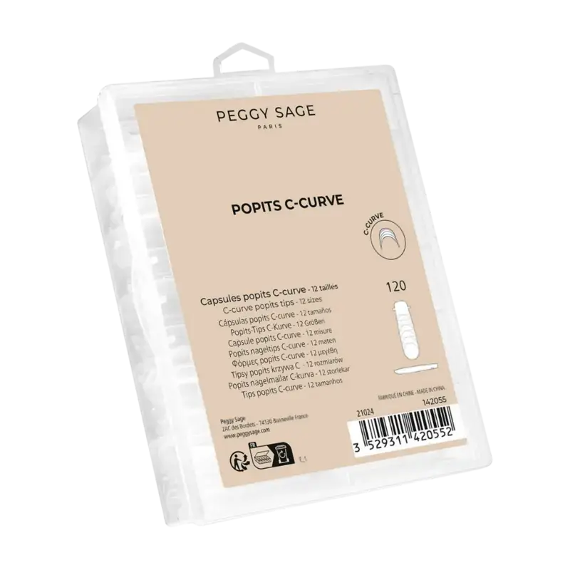 Direktkauf Peggy Sage C-Curve Popits Tips 120pcs
