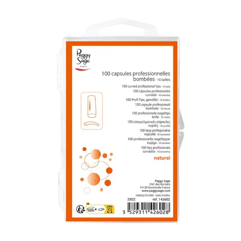 Schnäppchen Peggy Sage Curved Professional Tips 100pcs