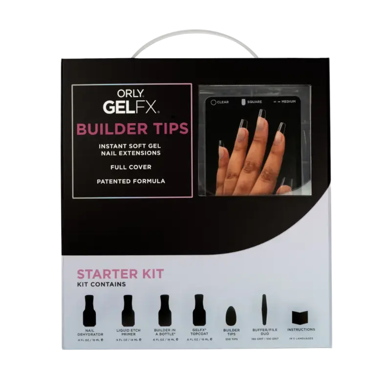 Knallerangebot ORLY® ORLY® GelFX Builder Tips Starter Kit Medium Square