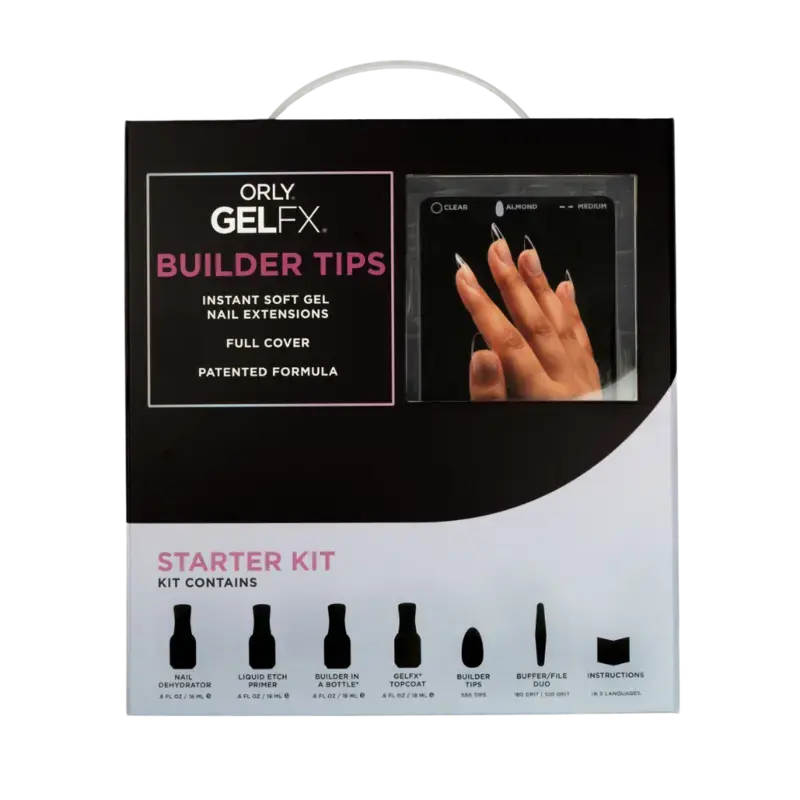 ORLY® ORLY® GelFX Builder Tips Starter Kit Medium Almond Highlight