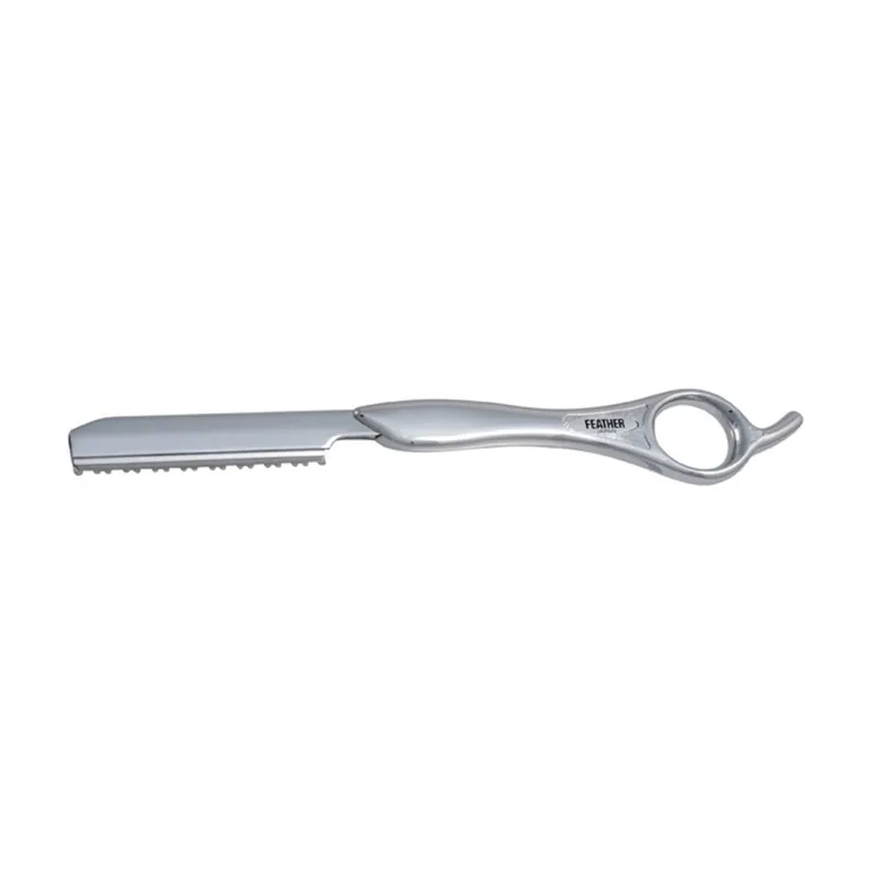Comair Feather Straight Razor Silver Markenware